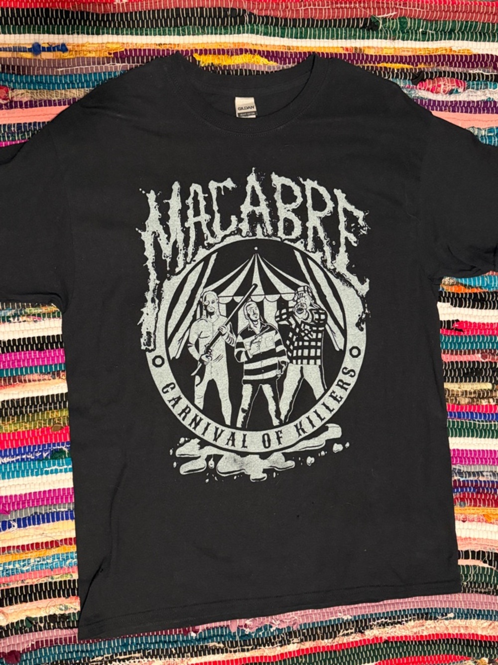 Macabre "Carnival of Killers" Band Tee - Black